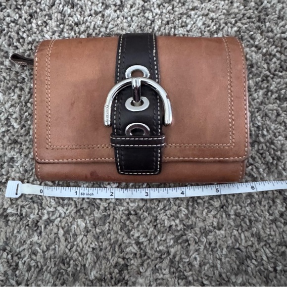 Vintage Coach Hamptons Two Tone wallet - Picture 9 of 11